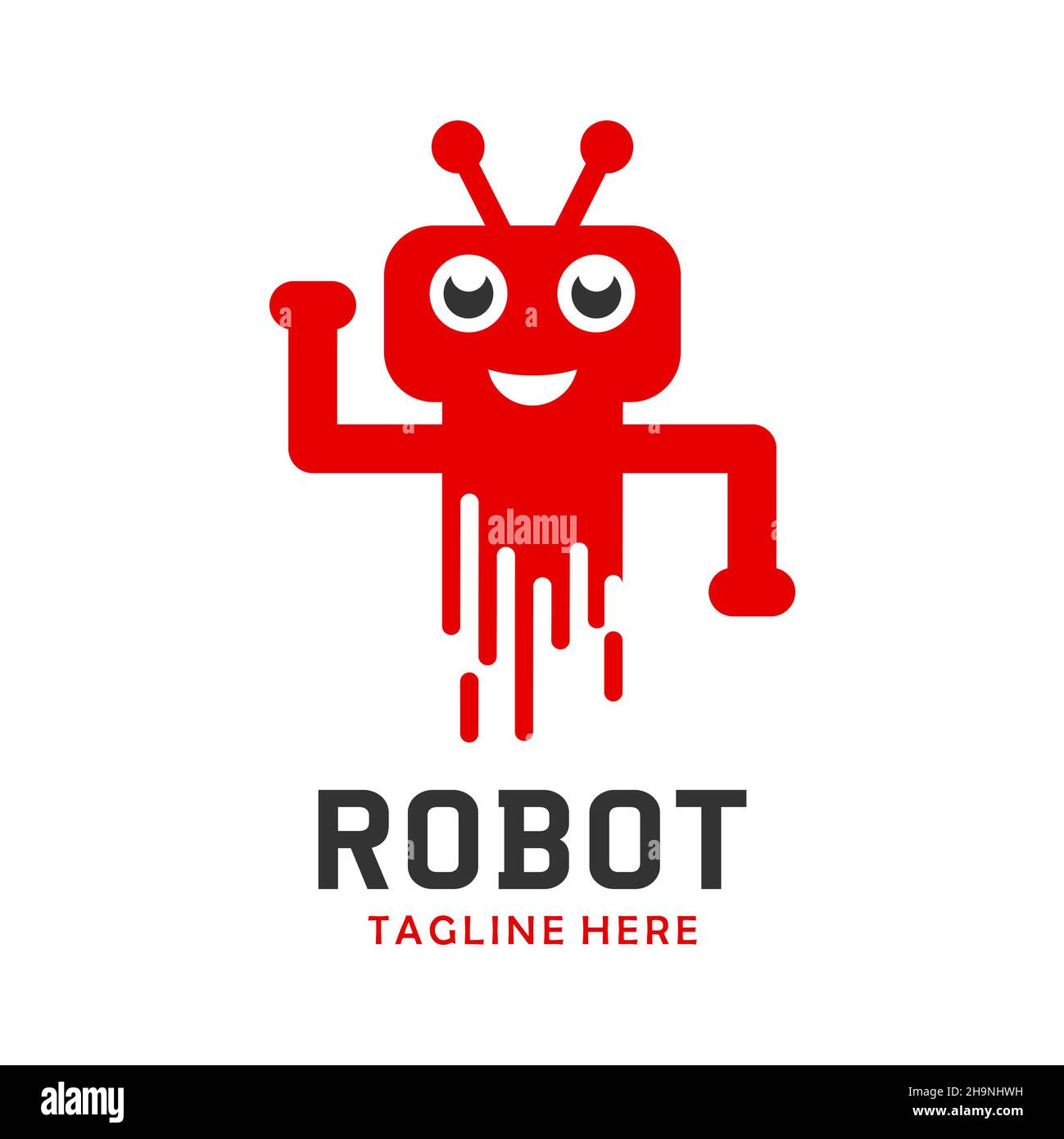 Logo de robot Banque de photographies et d’images à haute résolution ...