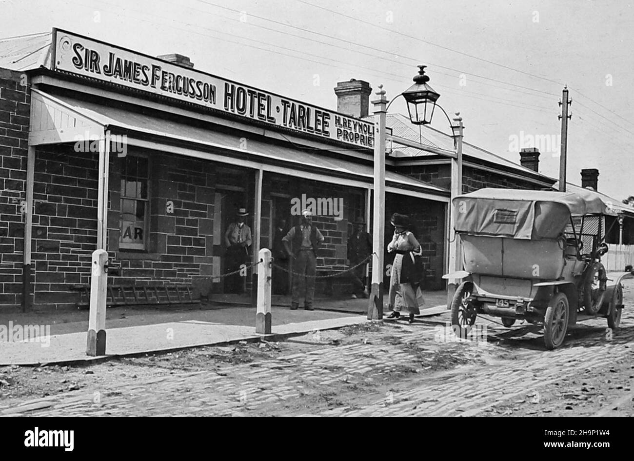 Sir James Fergusson Hotel, Tarlee, Australie-Méridionale, début 1900s Banque D'Images