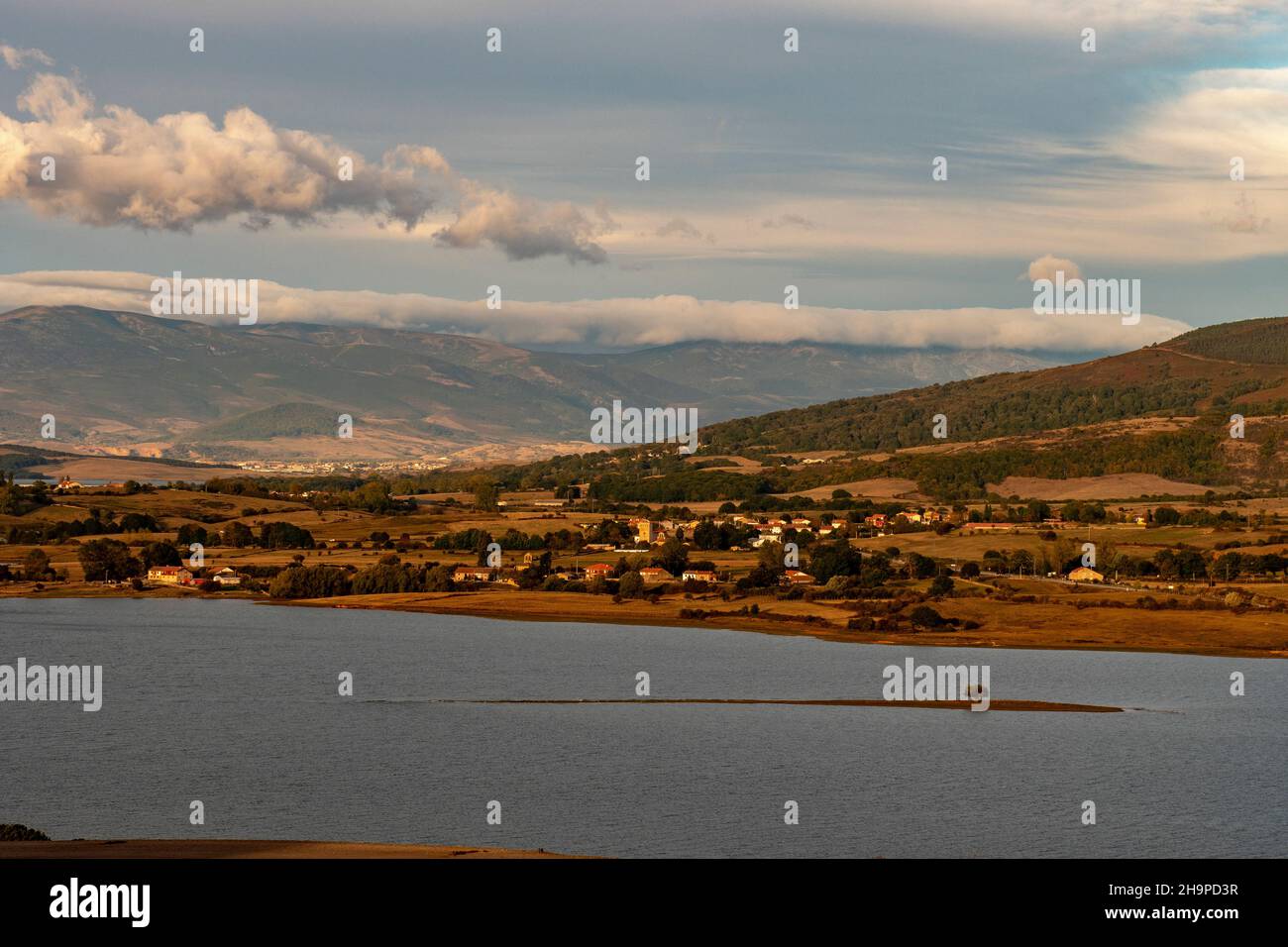 Marécage de l'Ebro en Cantabrie. Banque D'Images