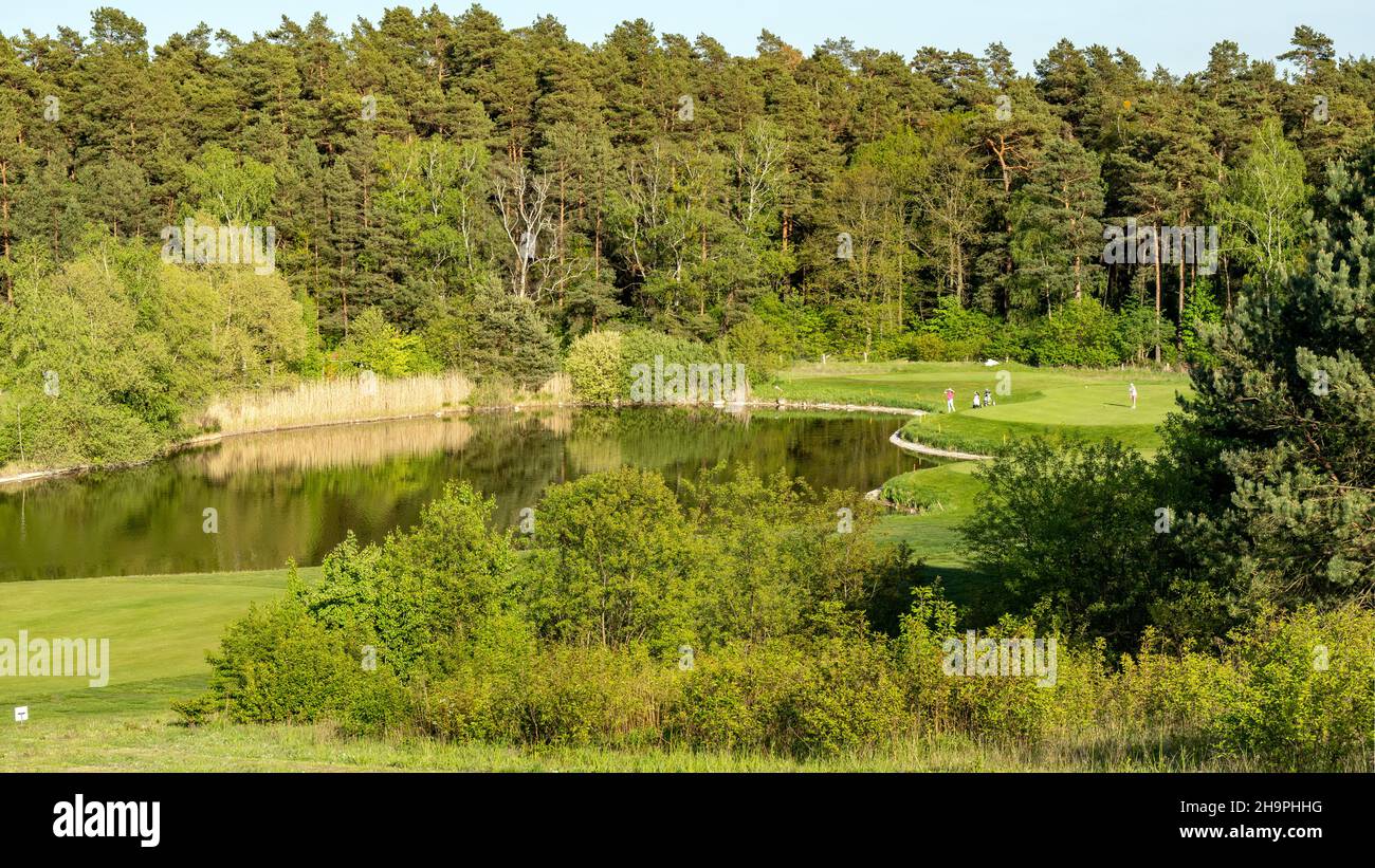 paradis des golfeurs * berlin * schloss wilkendorf Banque D'Images