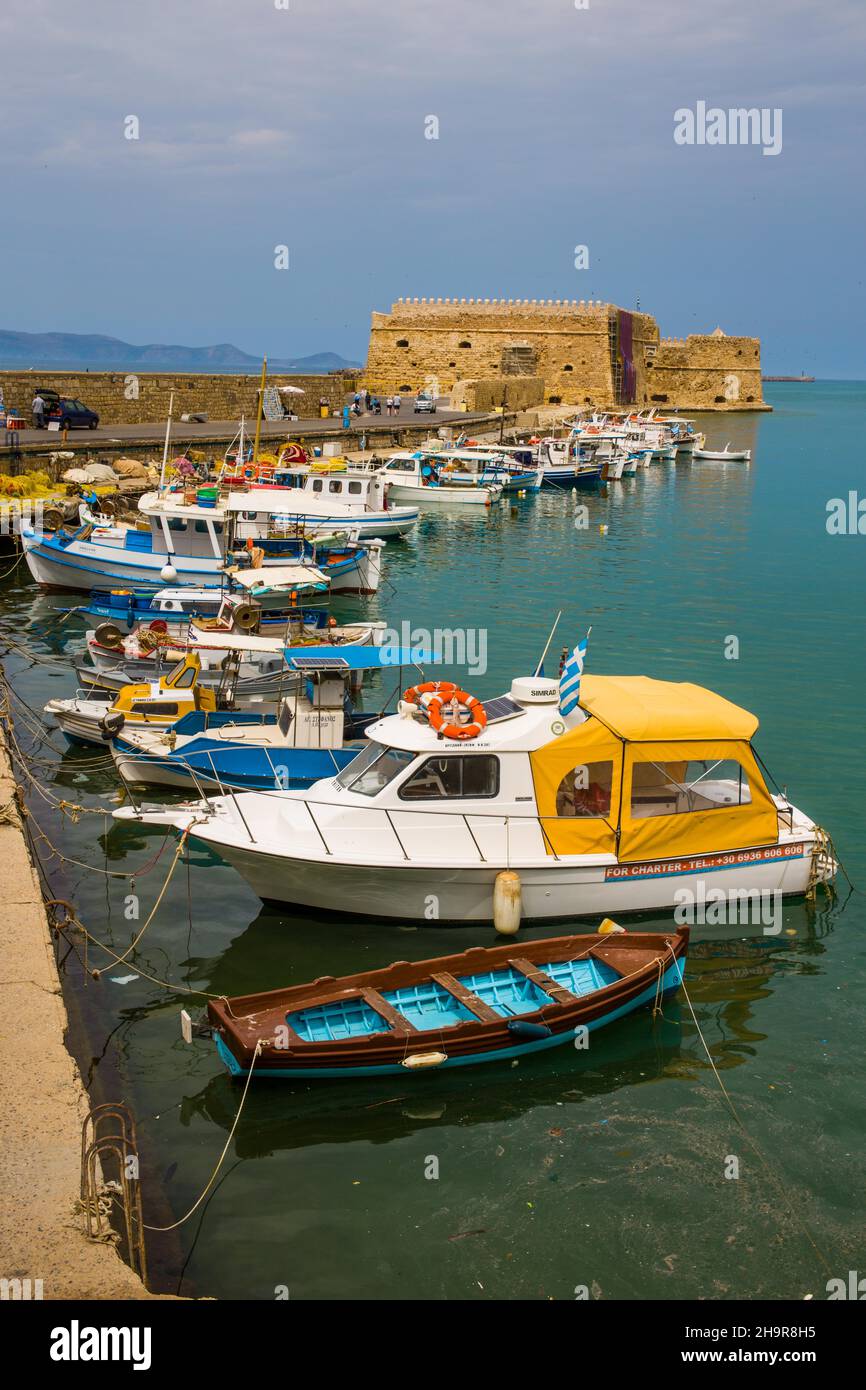 Port d'Héraklion Banque D'Images