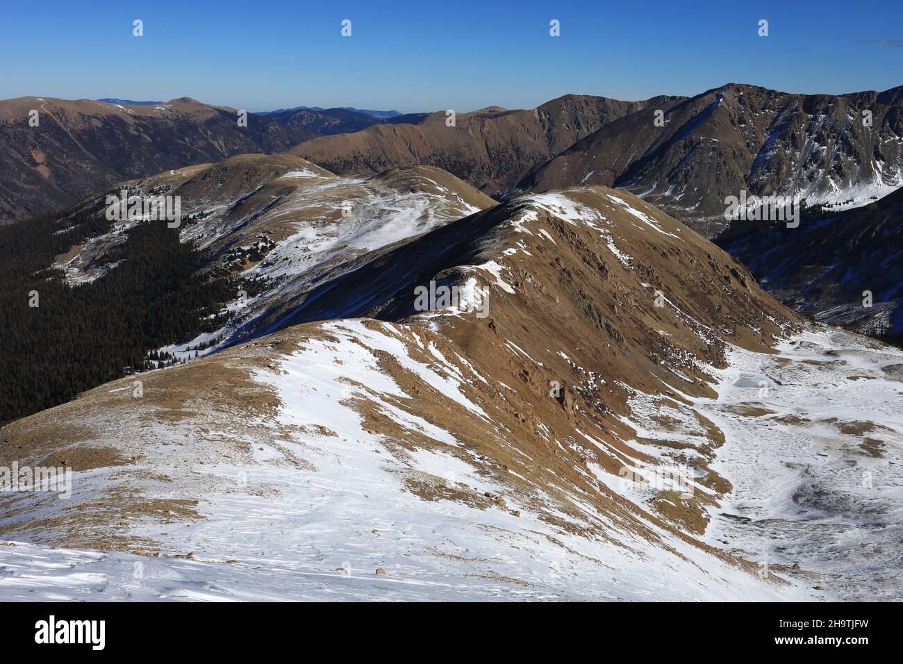 Montagnes du Colorado Banque D'Images