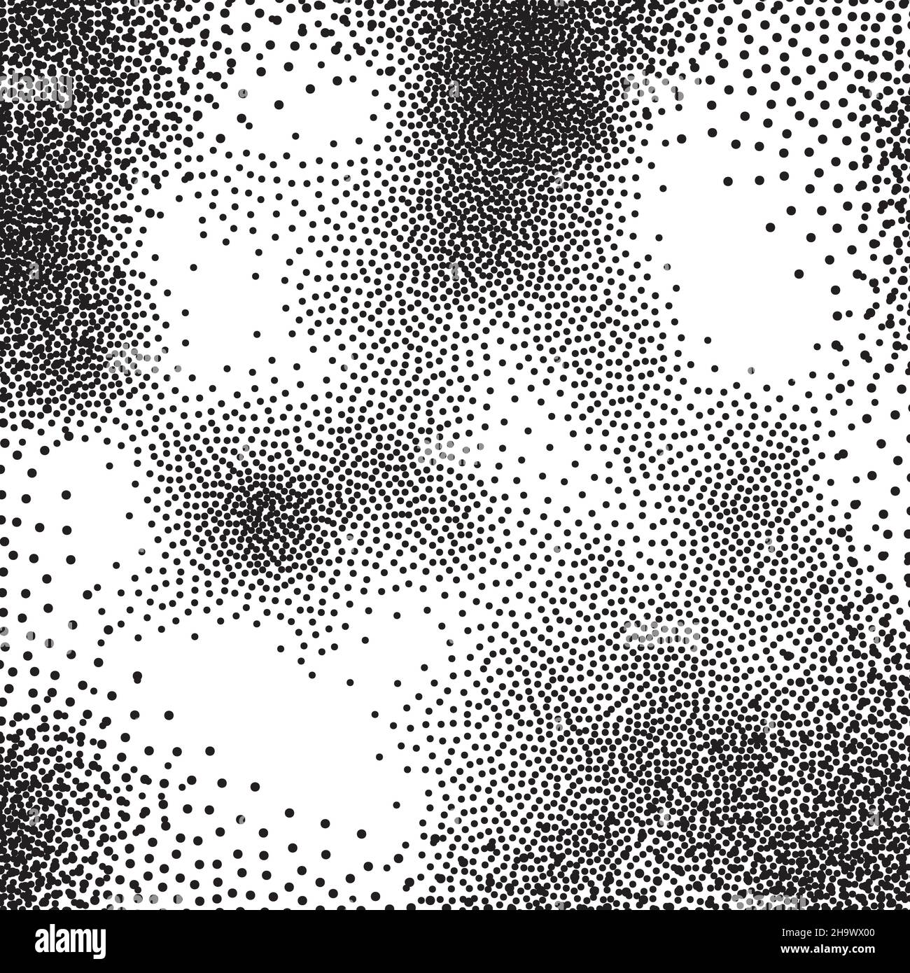 Texture de grain vieilli.Grunge effet de demi-teinte vieilli Illustration de Vecteur