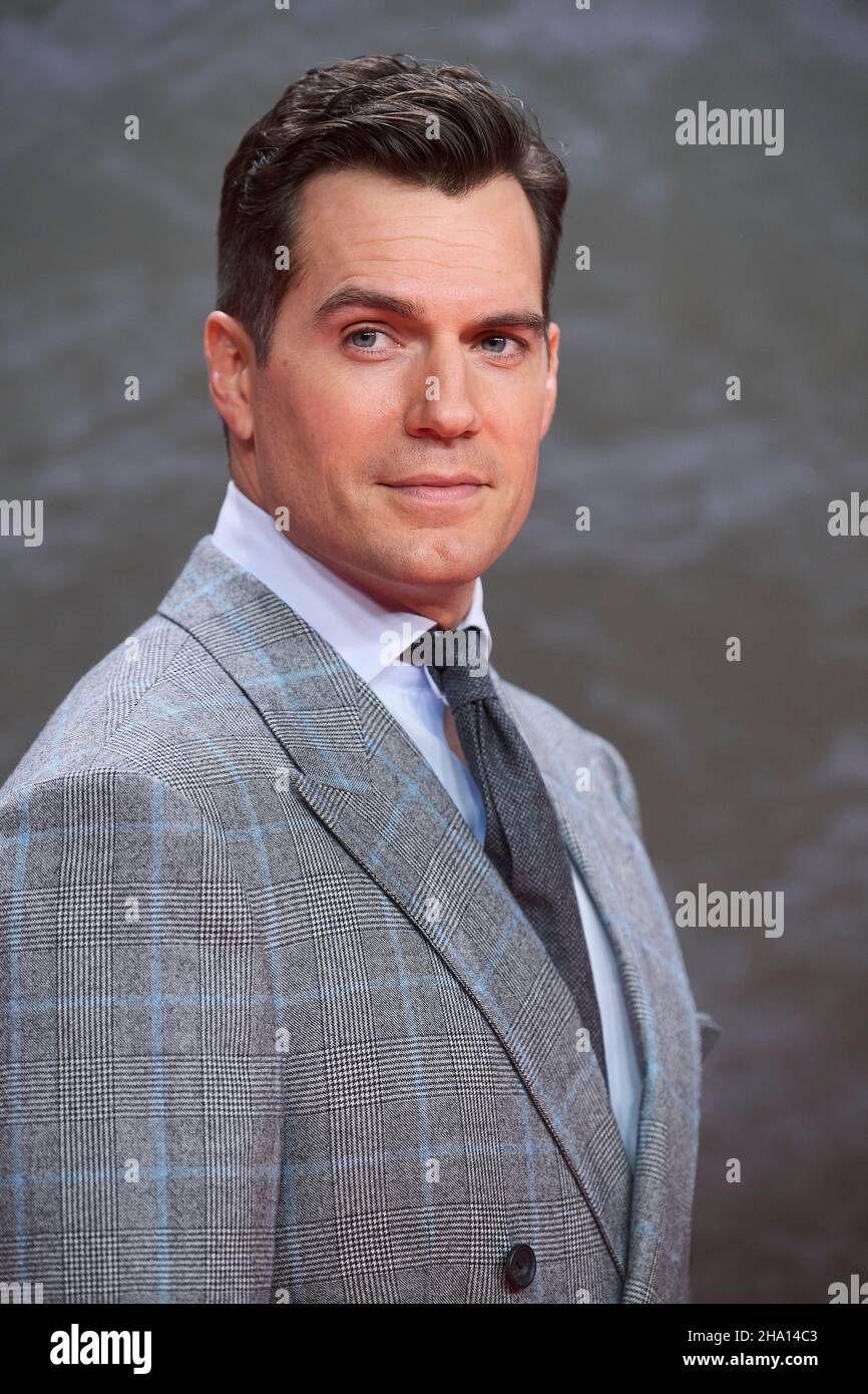 Madrid, Espagne., .Henry Cavill participe à la première de «The Witcher» le 9 décembre 2021 à Madrid, Espagne crédit: MPG/Alay Live News crédit: MPG/Alay Live News Banque D'Images