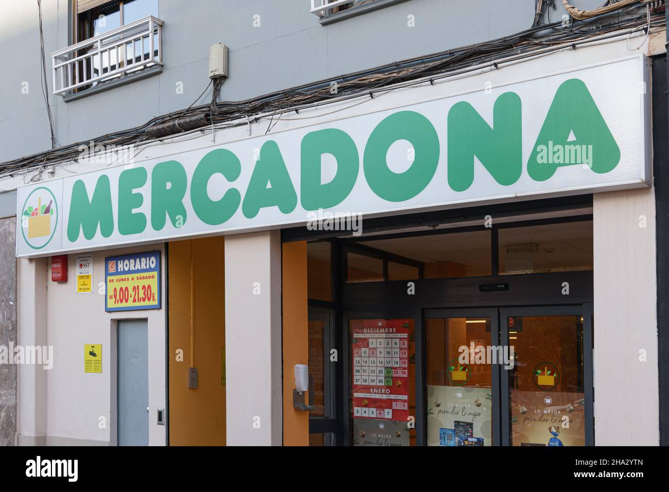 Spanish supermarket Banque de photographies et d’images à haute résolution Alamy
