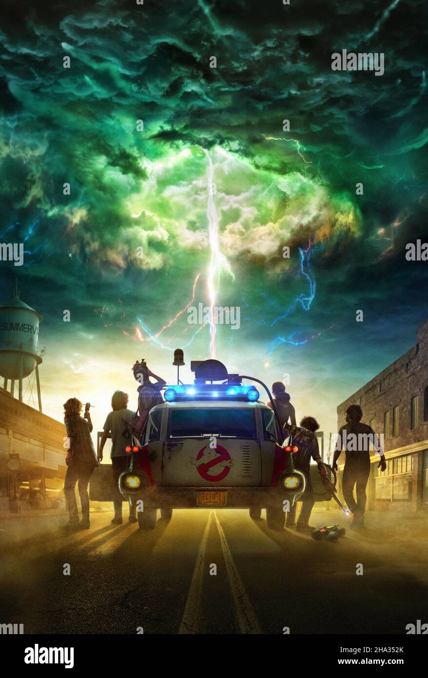 Ghostbusters: Afterlife année : 2021 Etats-Unis Directeur : Jason Reitman Poster (Key Art) Banque D'Images