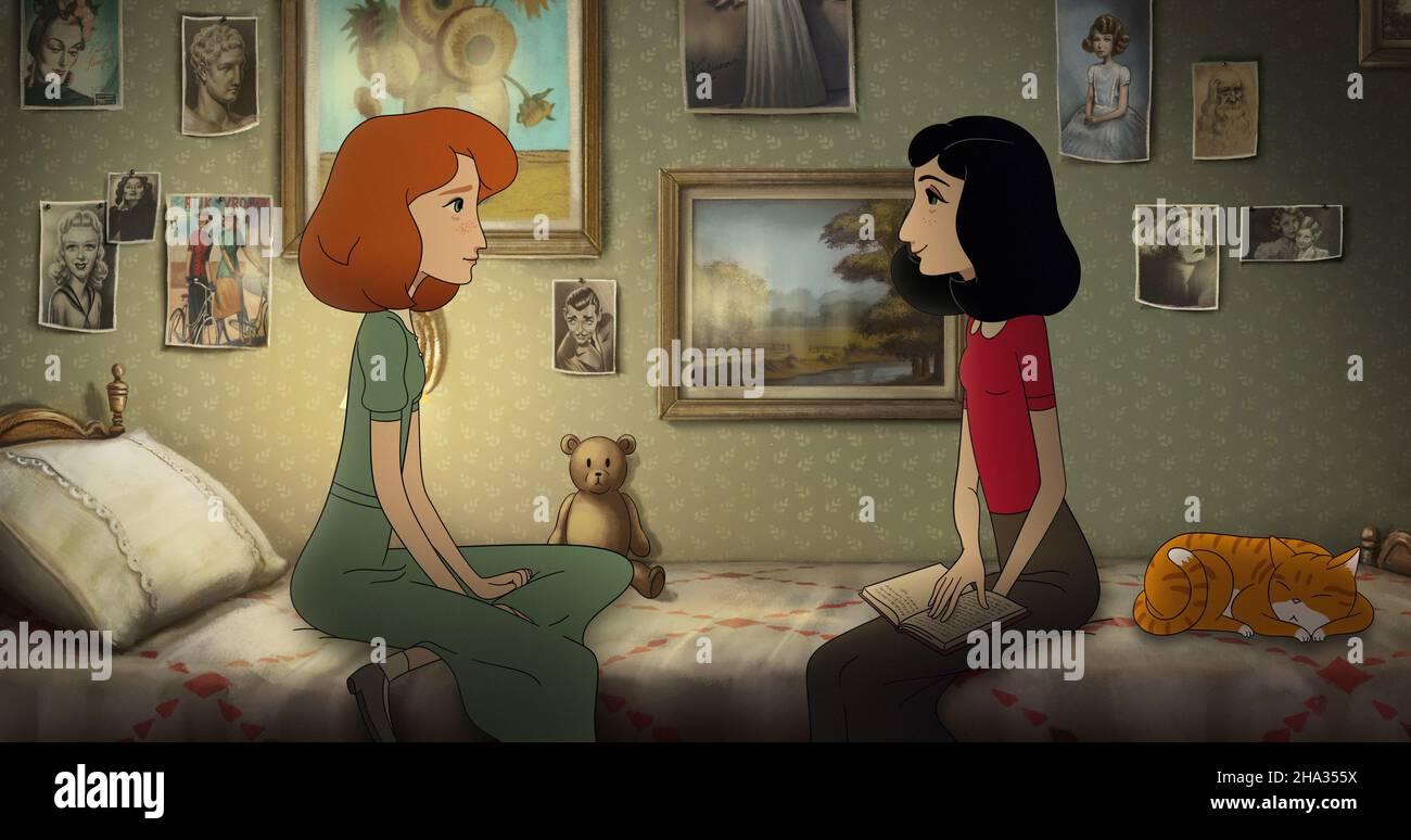 Où est Anne Frank année : 2021 France / Israël / pays-Bas / Belgique Directeur : Ari Folman animation Banque D'Images