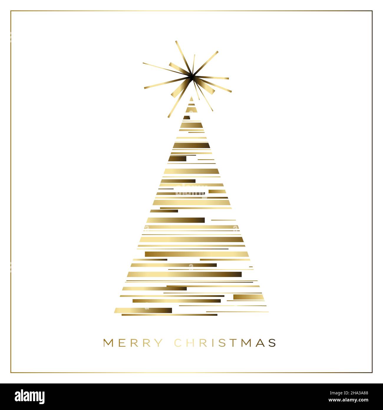 Carte de noël moderne simple et moderne à motif vectoriel blanc avec un 