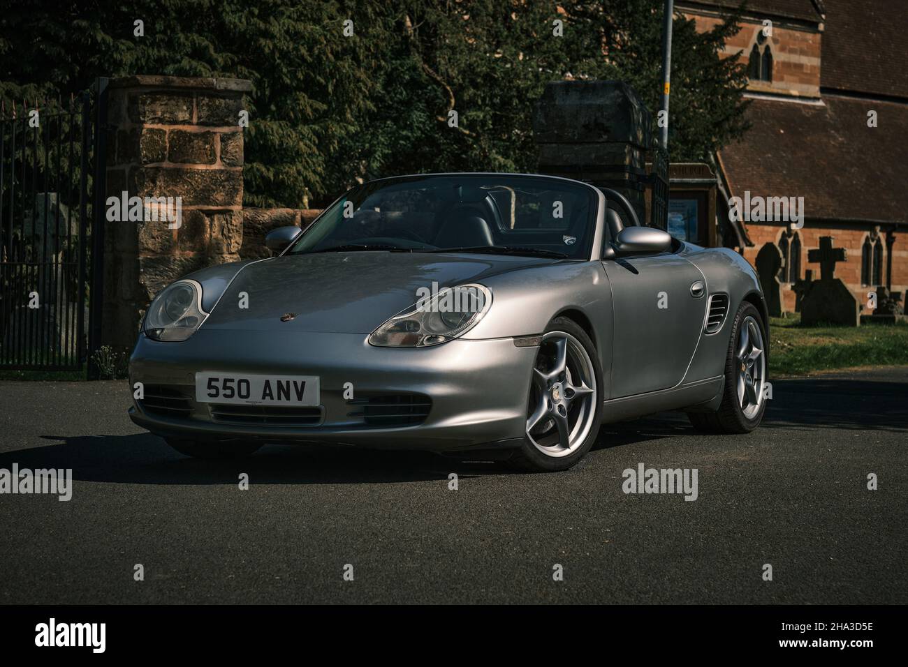 Porsche Boxster S 50 Jähre édition anniversaire 550 Spyder Banque D'Images