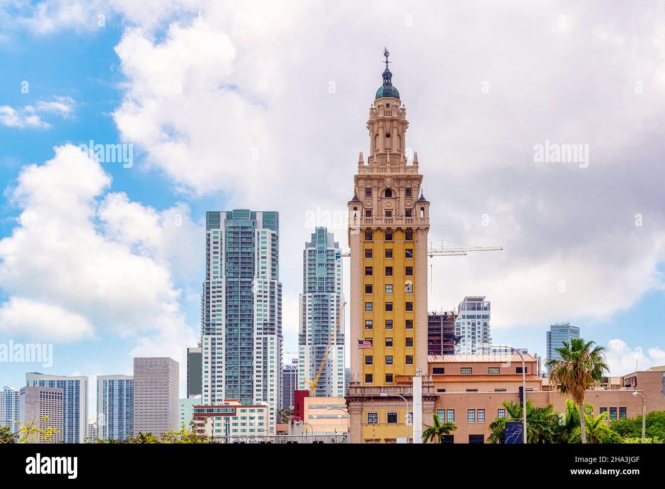 Freedom Tower à Miami City, États-Unis Banque D'Images