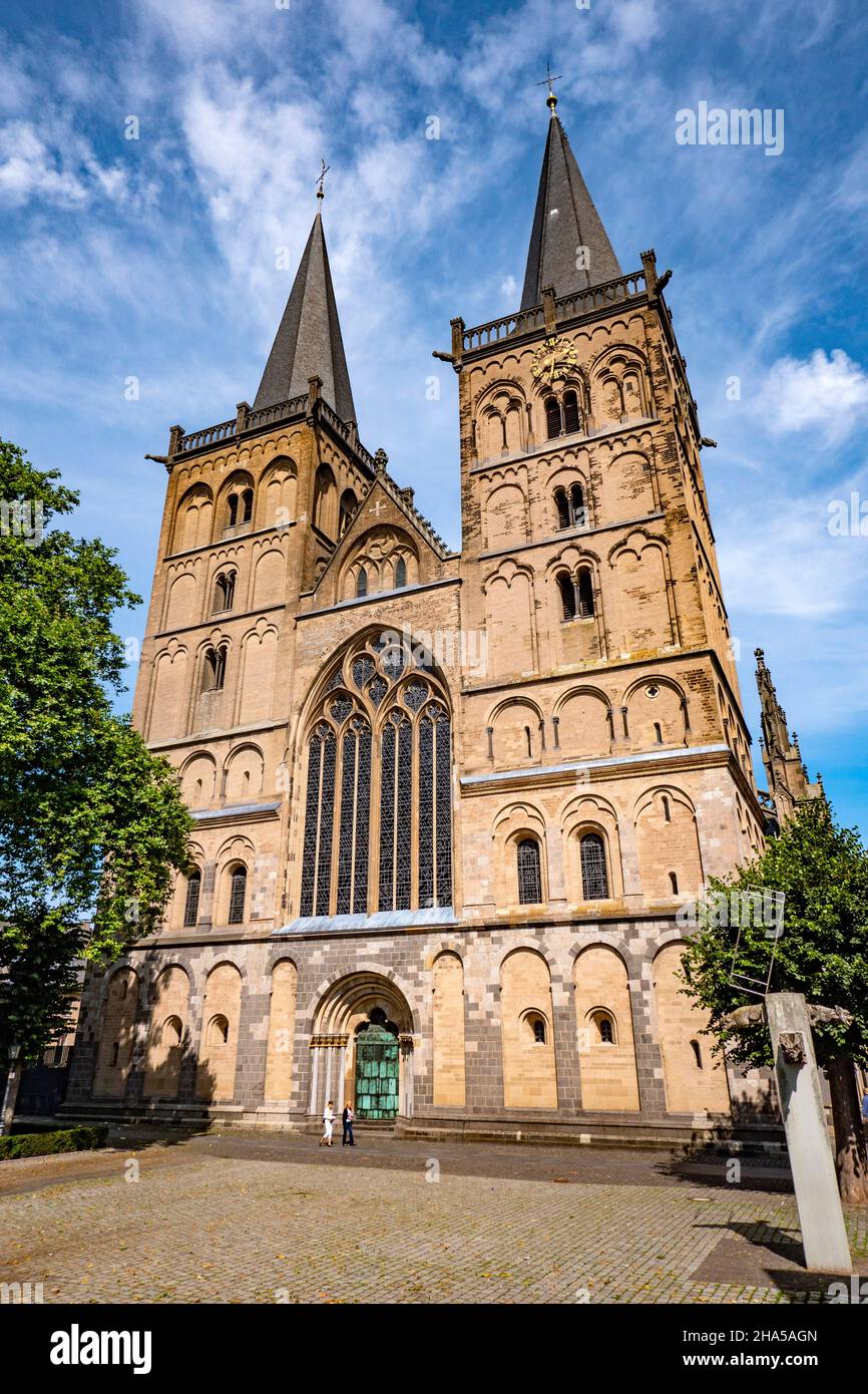 xantener dom - propsteikirche st. viktor,xanten,basse-rhin,rhénanie-du-nord-westphalie,allemagne Banque D'Images