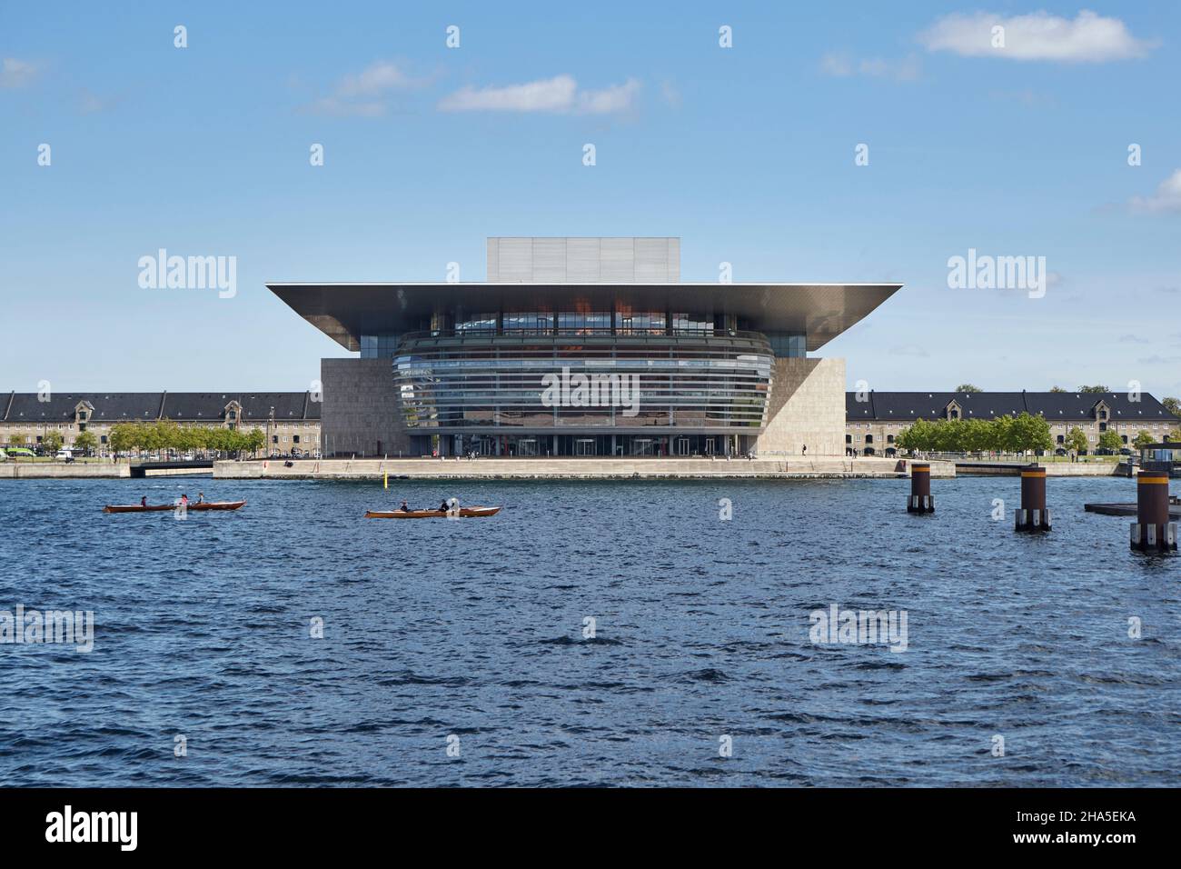 danemark,zélande,copenhague,opéra,architecte: henning larsen Banque D'Images