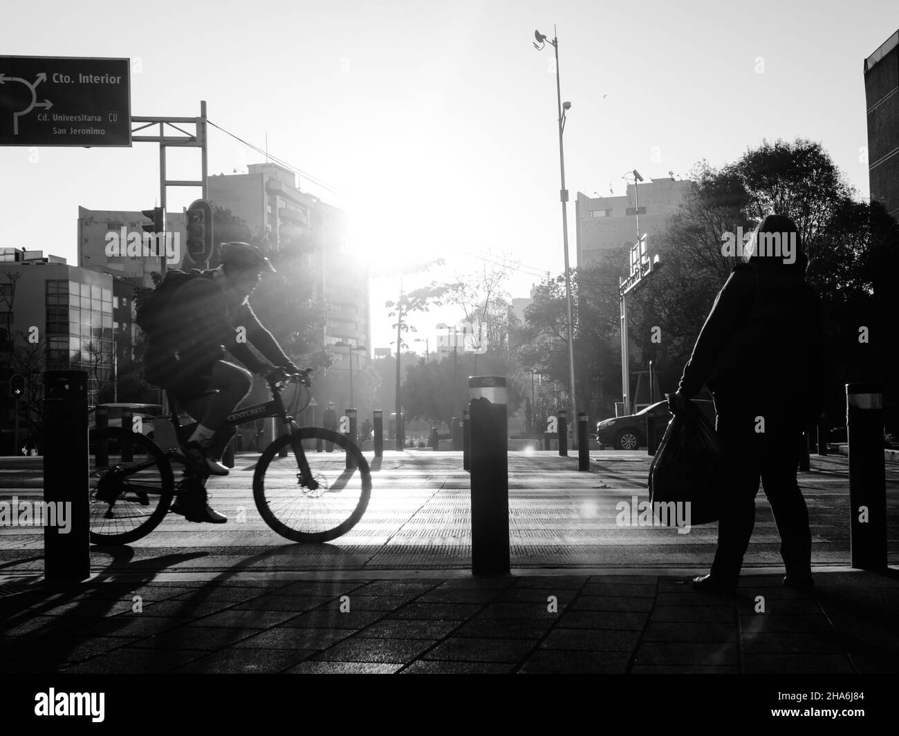 Photographie de rue en couleur Banque D'Images