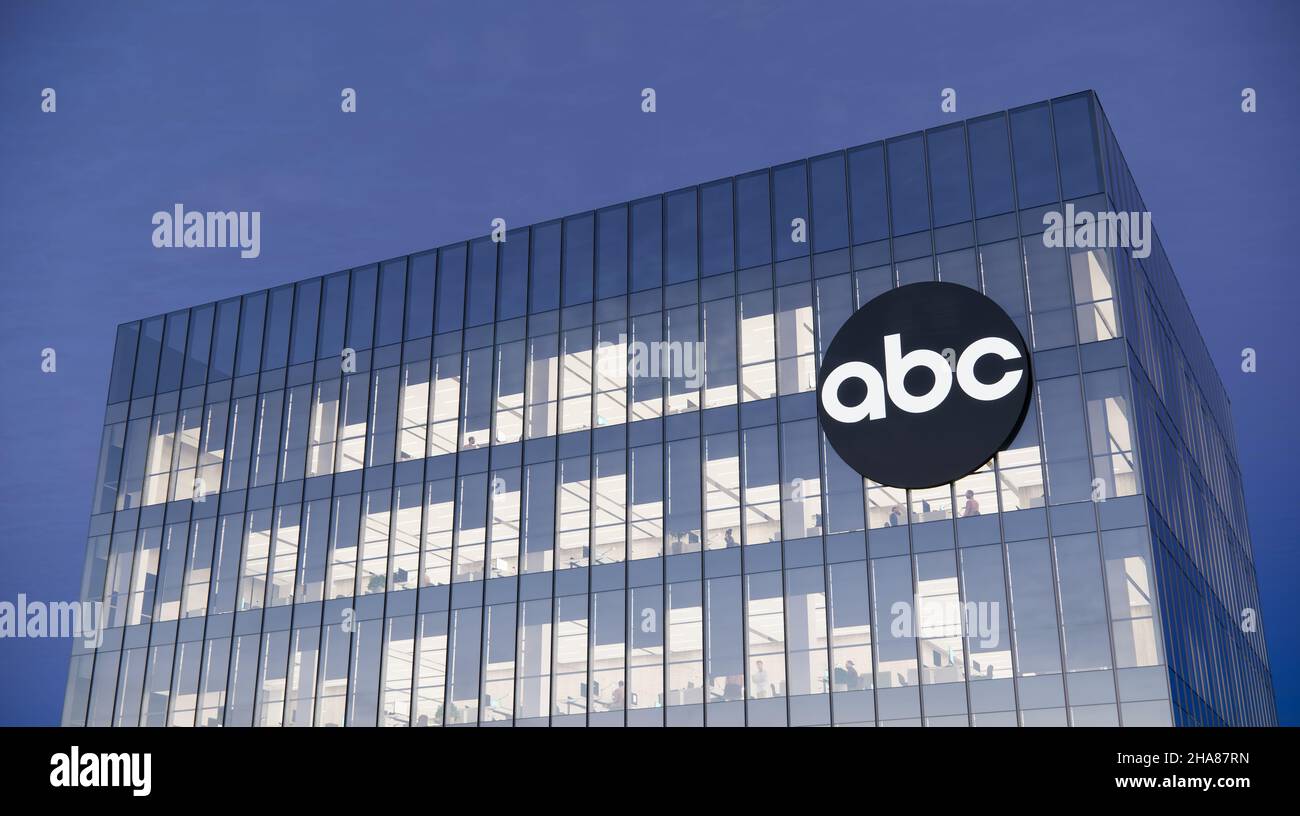 American broadcasting company abc american television network building ...