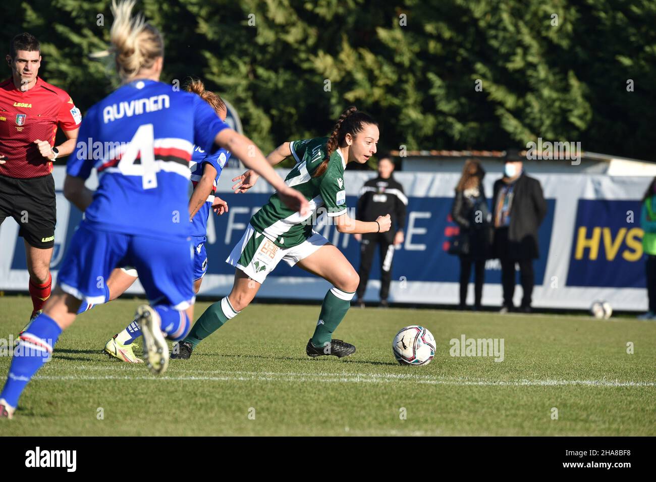 Irene Lotti (Vérone) pendant Hellas Verona femmes vs UC Sampdoria, football italien Serie A Women Match à Vérone, Italie, décembre 11 2021 Banque D'Images