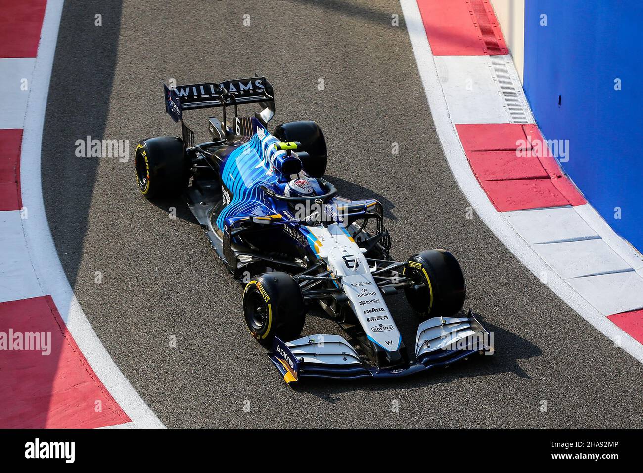 Yas Marina circuit, Yas Island, 11 décembre 2021 Nicholas Latifi (CAN), Williams FW43B pendant la FORMULE 1 ETIHAD AIRWAYS ABU DHABI GRAND PRIX 2021 Émirats arabes Unis Phil Duncan Banque D'Images