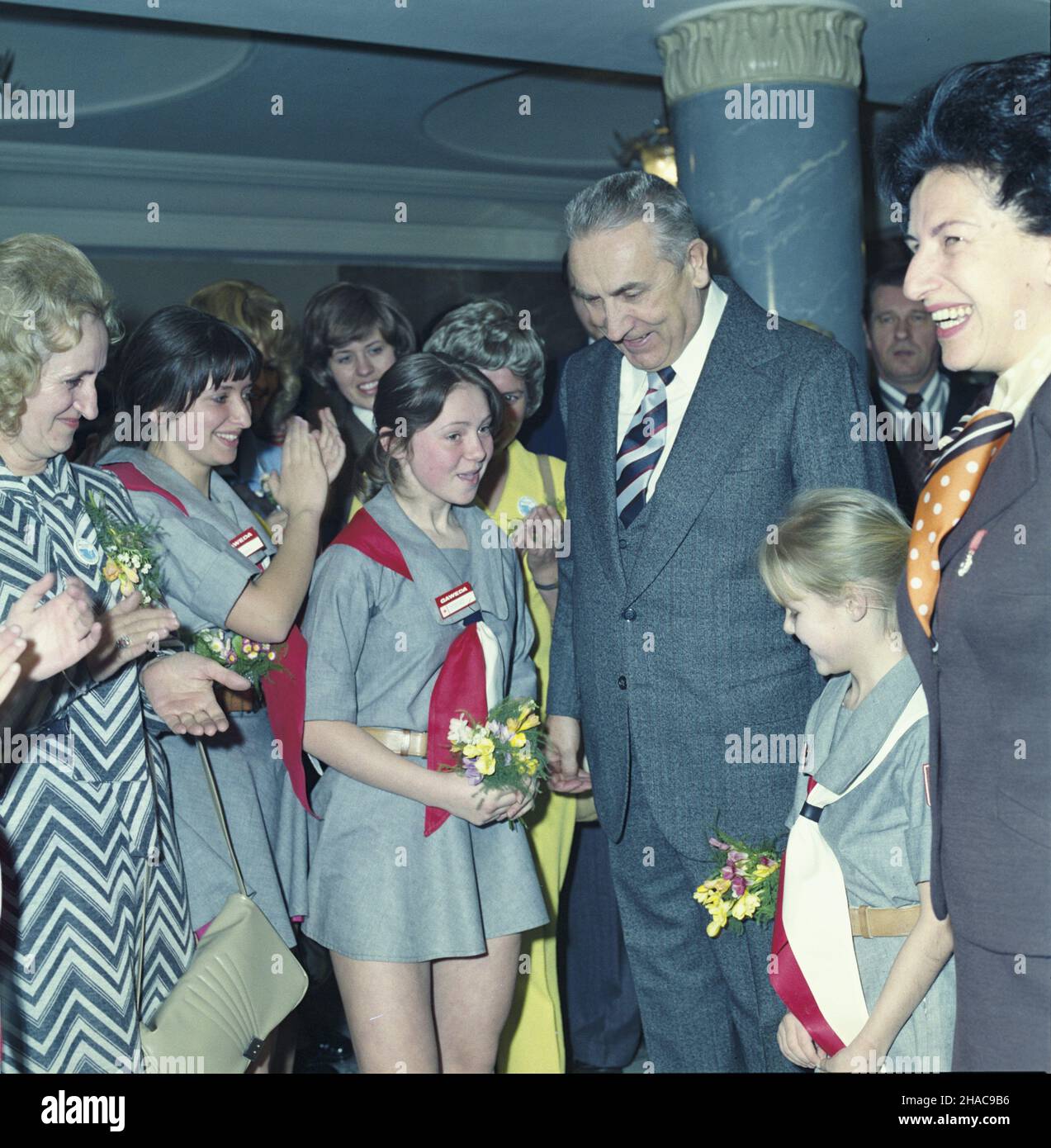 Varsovie 06.03.1975.Ogólnopolskie Spotkanie Kobiet W Filharmonii ...