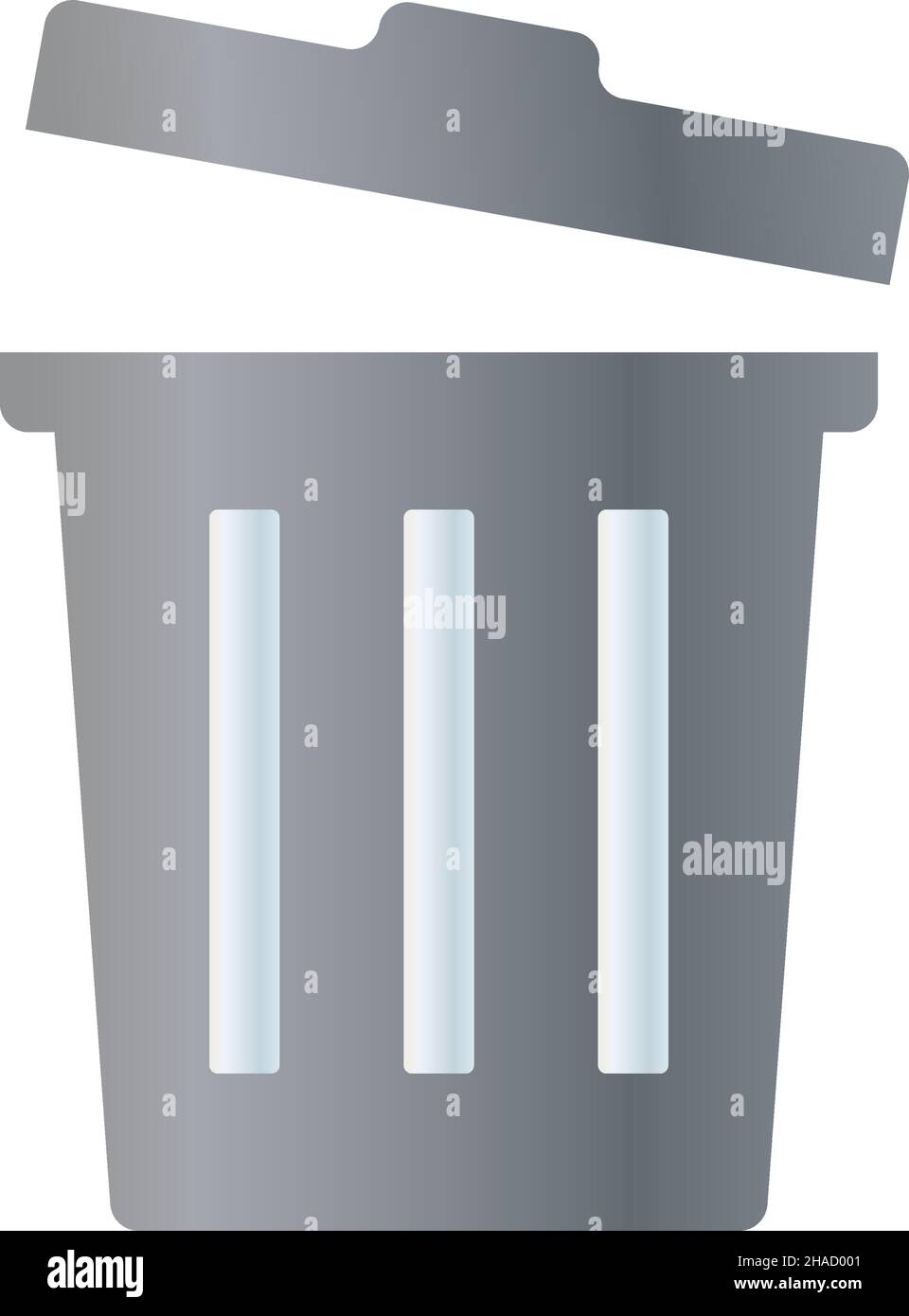 Icône simple qui exprime le vidage et ainsi de suite. Illustration de Vecteur