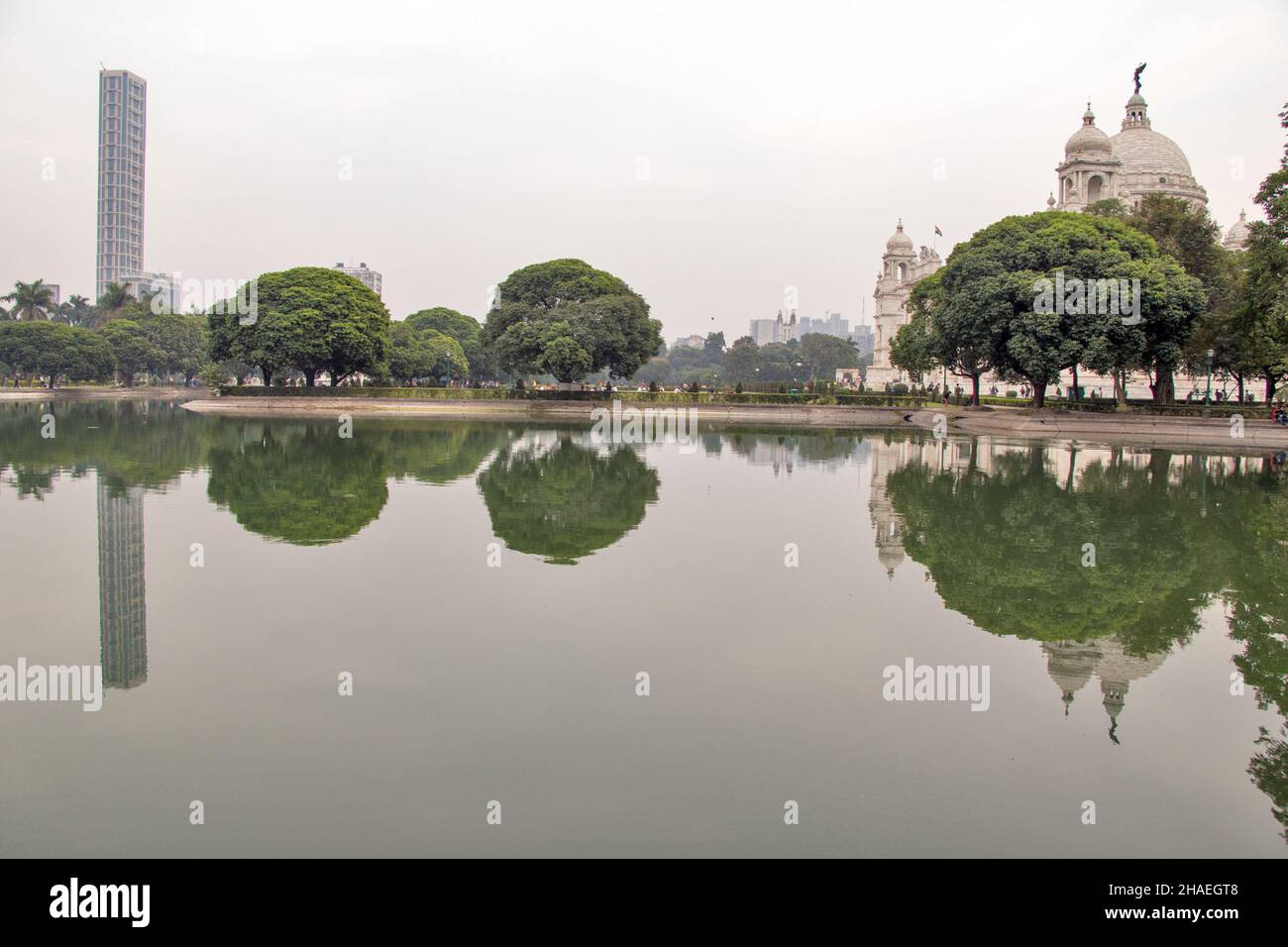 Le 42 est un gratte-ciel résidentiel à Kolkata, dans l'État du Bengale occidental, en Inde.Il est situé dans la région de Chowringhee kolkata. Banque D'Images