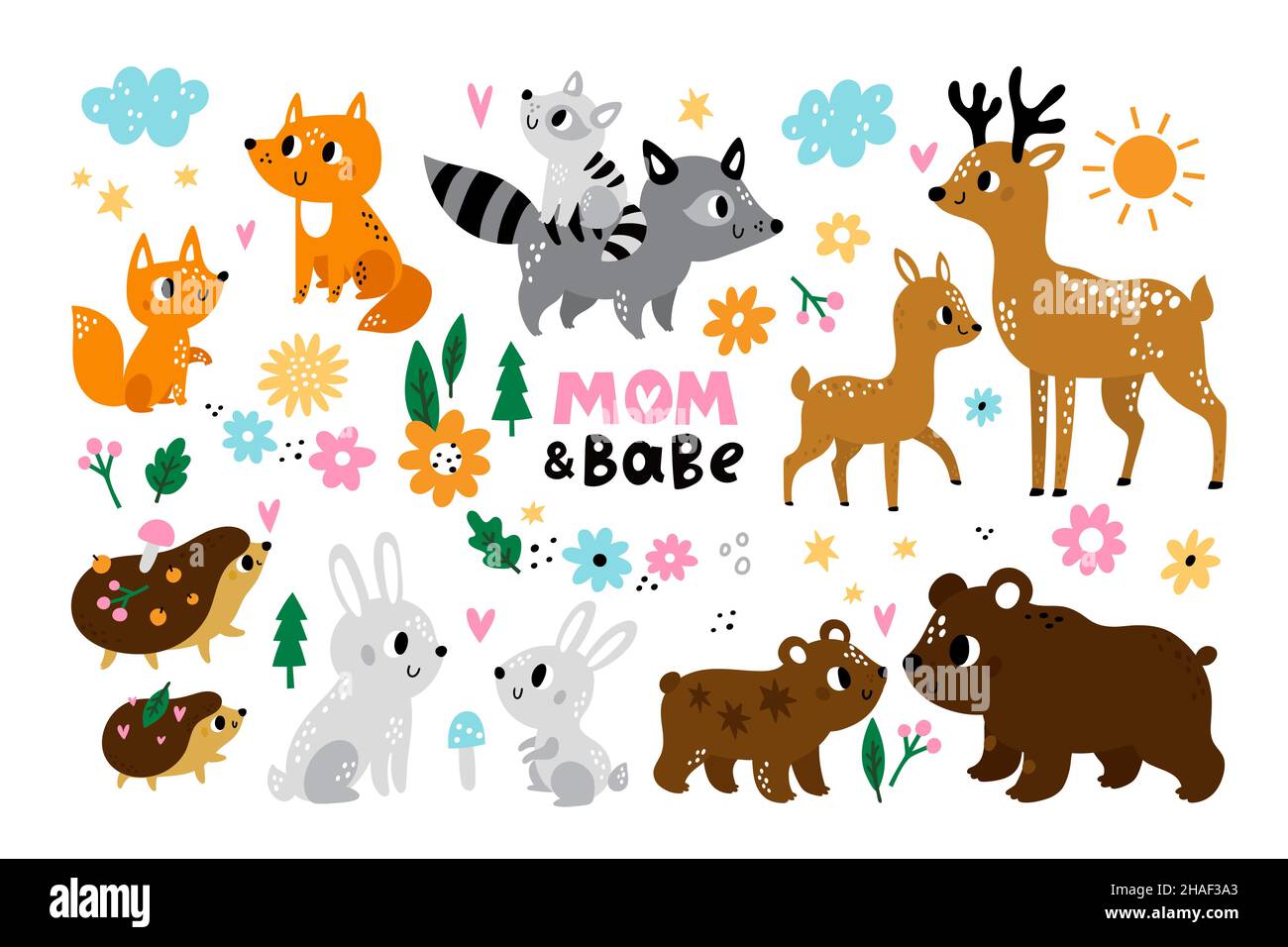 Bebe Et Maman Animaux Mignons Parents Heureux Aimant Avec Les Enfants Animaux Sauvages Personnages De Foret Petits Style Dessin Anime Scandinave Maternite Et Soins Aux Enfants Image Vectorielle Stock Alamy Bebe Et Maman Animaux Mignons Parents Heureux Aimant Avec Les Enfants Animaux Sauvages Personnages De Foret Petits Style Dessin Anime Scandinave Maternite Et Soins Aux Enfants Image Vectorielle Stock Alamy