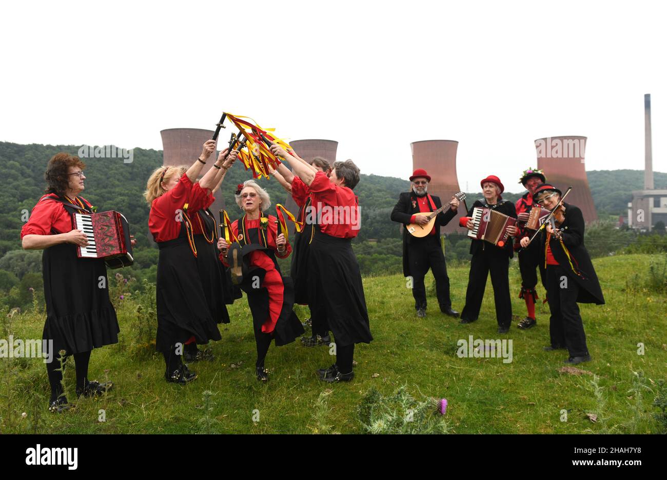 The Ironmen & Severn Gilders Banque D'Images
