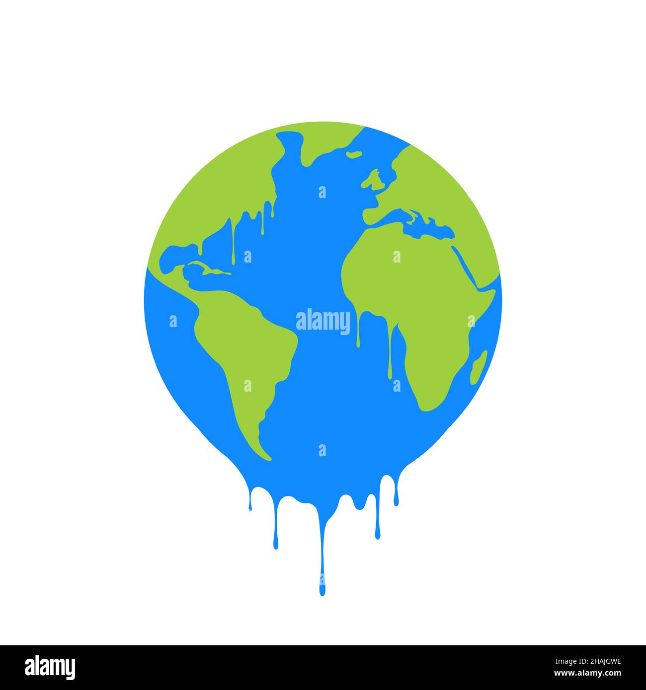 Planète Terre en quarantaine 2020. Le courrivirus covid-19 pandemy. Icône vecteur Illustration de Vecteur