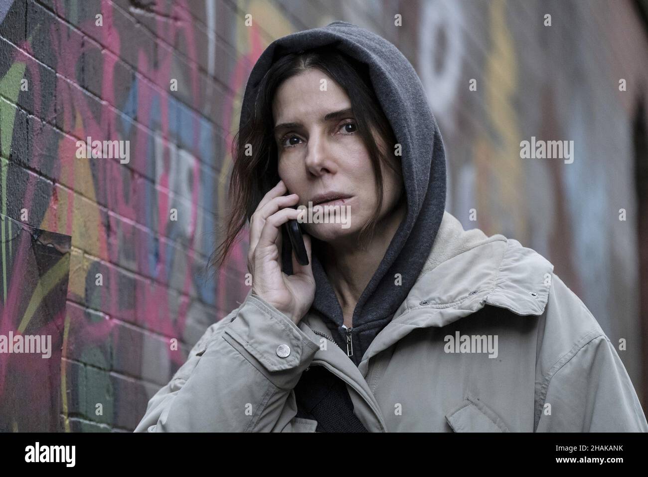 THE IMPARDONNABLE, Sandra Bullock, 2021. ph: Kimberley French / © Netflix / avec la permission de la Collection Everett Banque D'Images