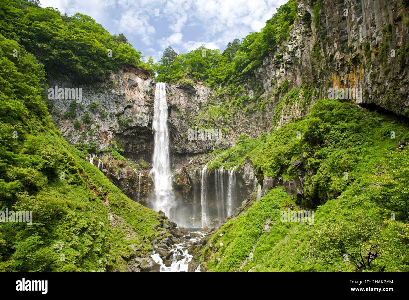 Chute d'eau de Kegon à Nikko dans la préfecture de Tochigi, au Japon Banque D'Images