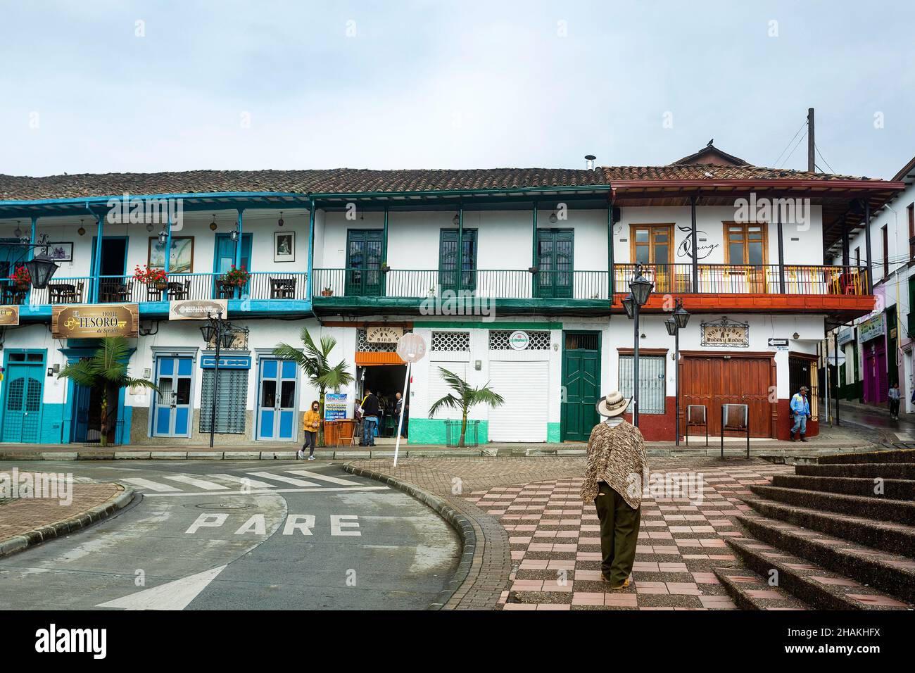 Sonson, Antioquia / Colombie - 19 novembre 2021.Sonsón est l'une des municipalités d'Antioquia avec le plus grand nombre de musées dans le département Banque D'Images