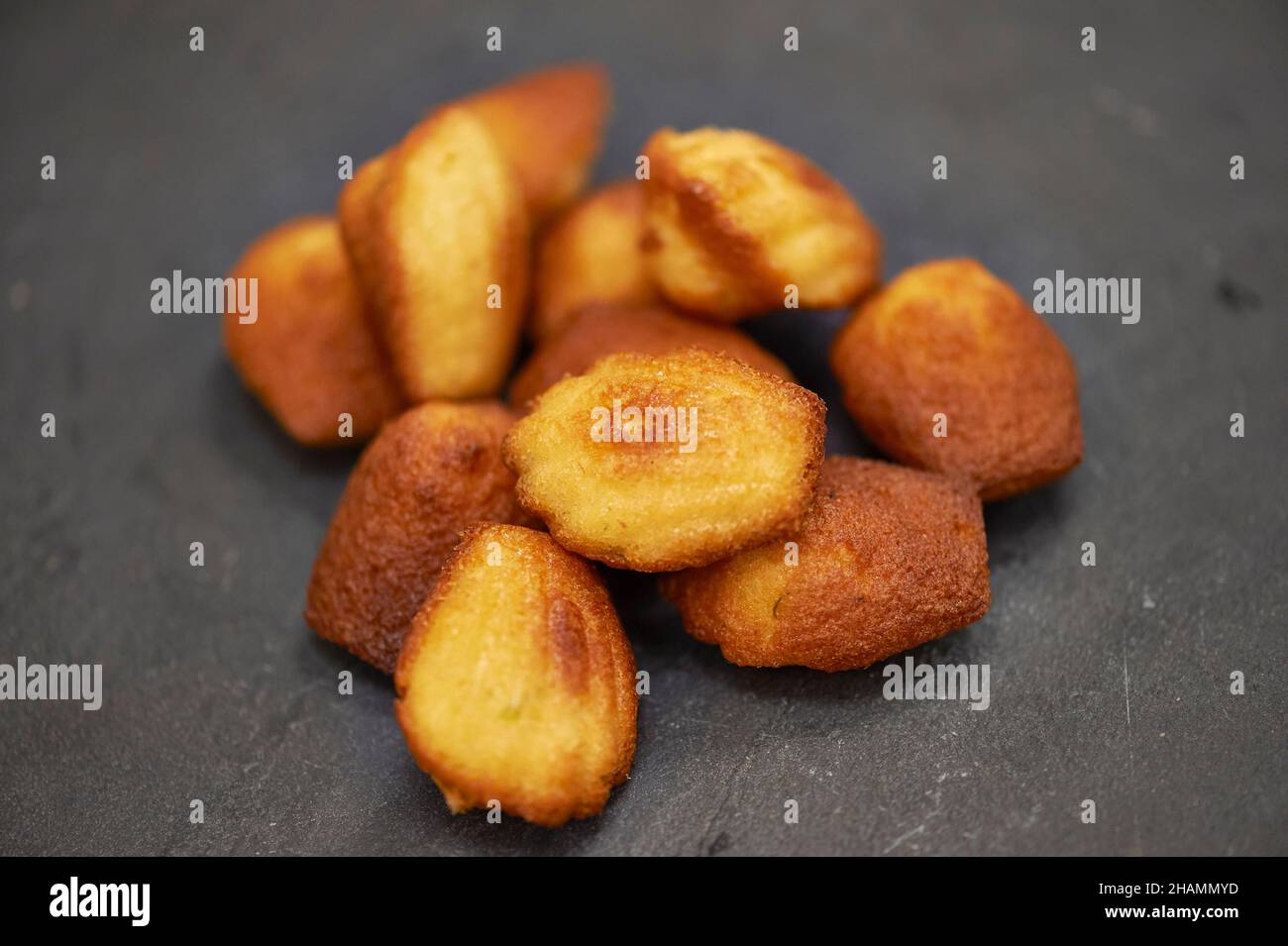 Madeleines (petits gâteaux) Banque D'Images