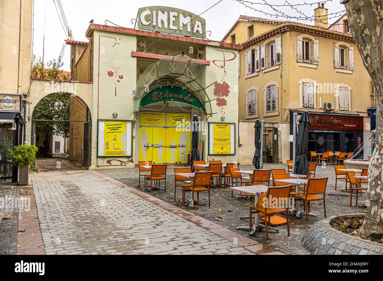 Cinéma à Draguignan, France Banque D'Images