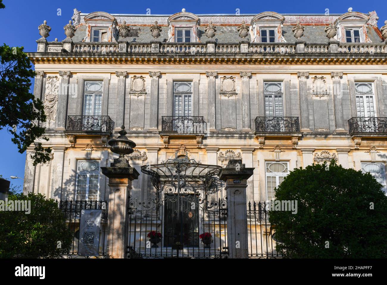 Casa Gemelas a appelé les maisons jumelles sur Paseo de Montejo, Merida, Mexique Banque D'Images