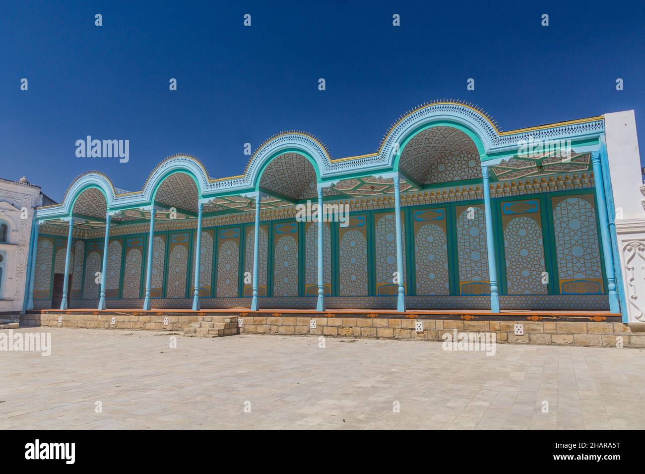 Emir's Summer Palace of Moon-like Stars Sitorai-Mokhi-Khosa près de Bukhara, Ouzbékistan Banque D'Images