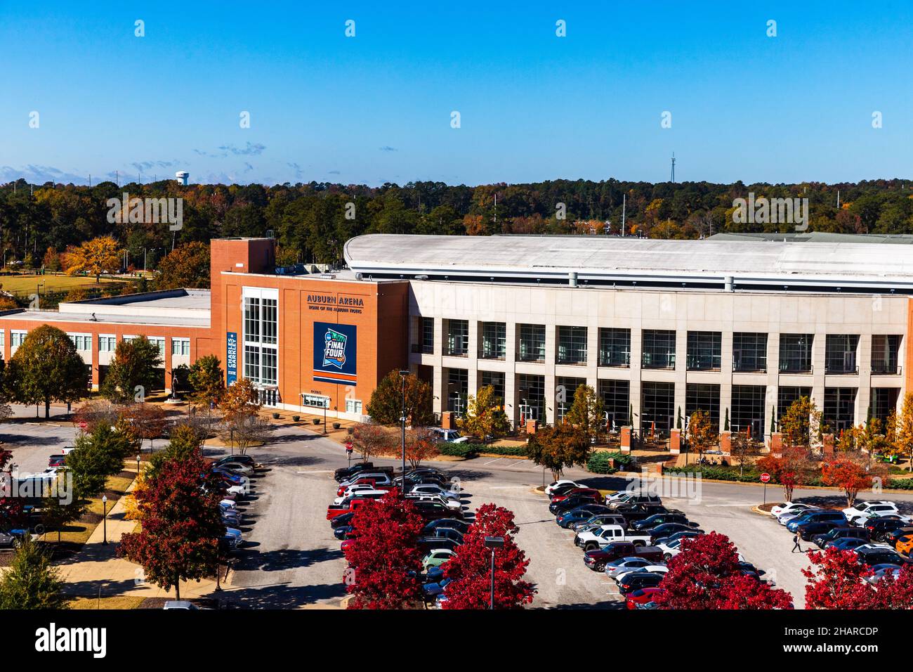 Auburn, AL - 12 novembre 2021 : Auburn Arena, stade des Auburn Tigers Banque D'Images