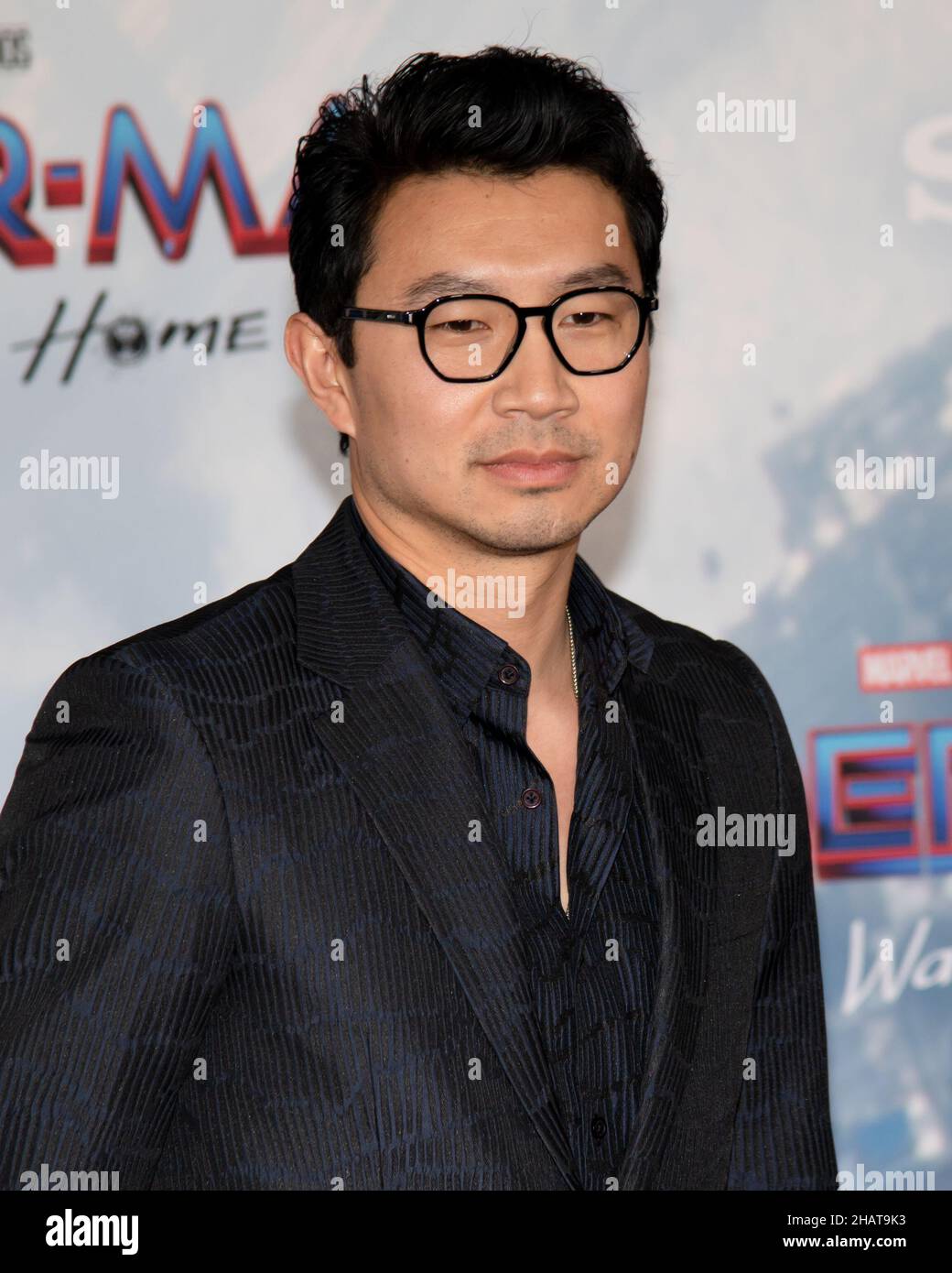 13 décembre 2021, Westwood, Californie, Etats-Unis: Simu Liu assiste à Sony Pictures 'Spider-Man: No Way Home', première de Los Angeles.(Credit image: © Billy Bennight/ZUMA Press Wire) Banque D'Images