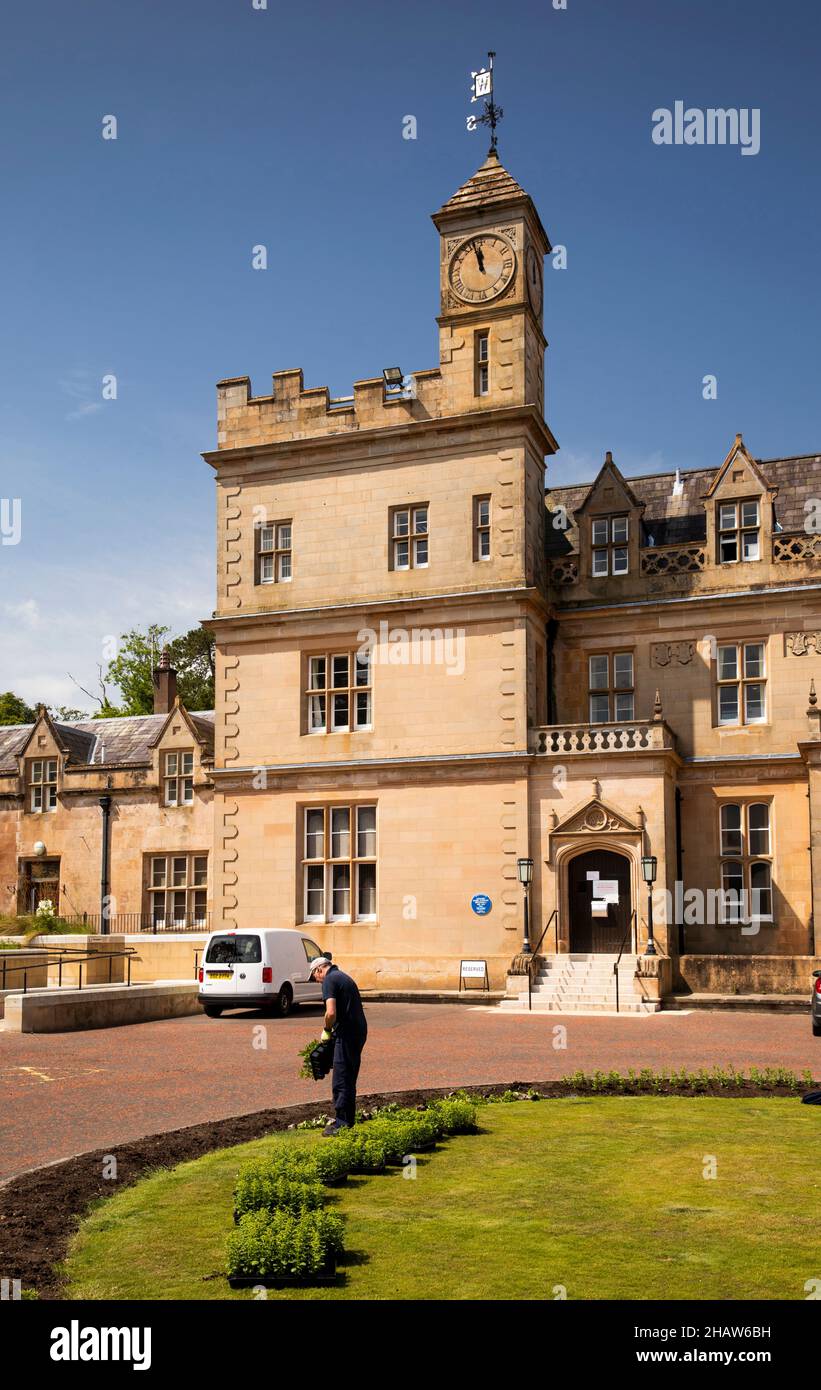 Royaume-Uni Irlande du Nord, Co Down, Bangor, Castle Park, hôtel de ville Banque D'Images