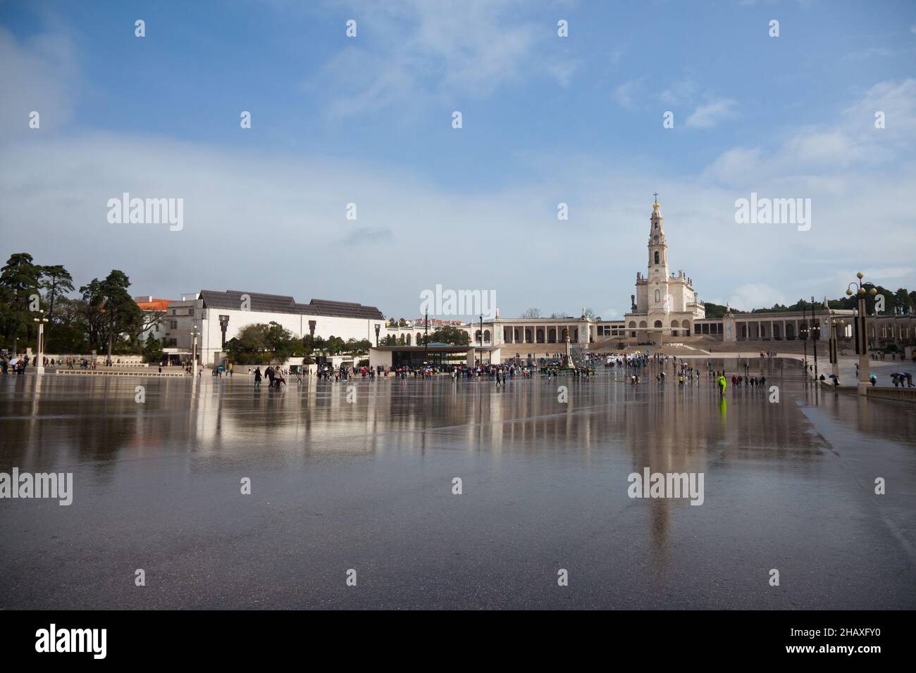 Sanctuaire de notre-Dame de Fatima - Basilique de Fatima, Portugal Banque D'Images