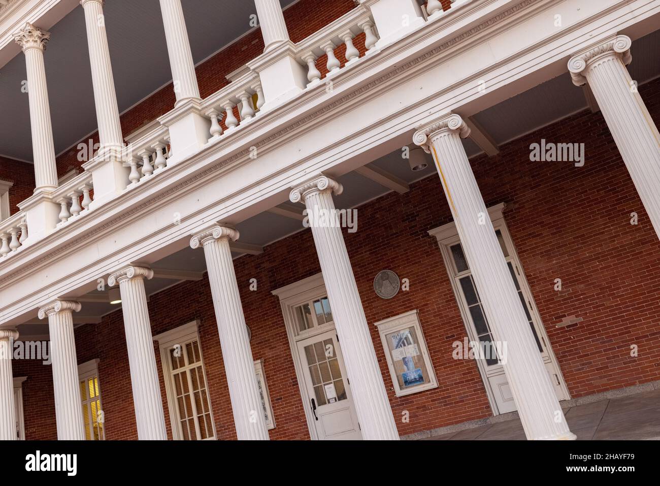 Galveston, Texas, États-Unis - 23 novembre 2021 : le palais de justice et les douanes historiques du comté de Galveston Banque D'Images