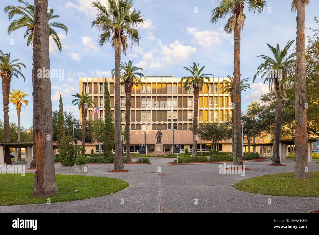 Galveston, Texas, États-Unis - 23 novembre 2021 : le palais de justice du comté de Galveston Banque D'Images