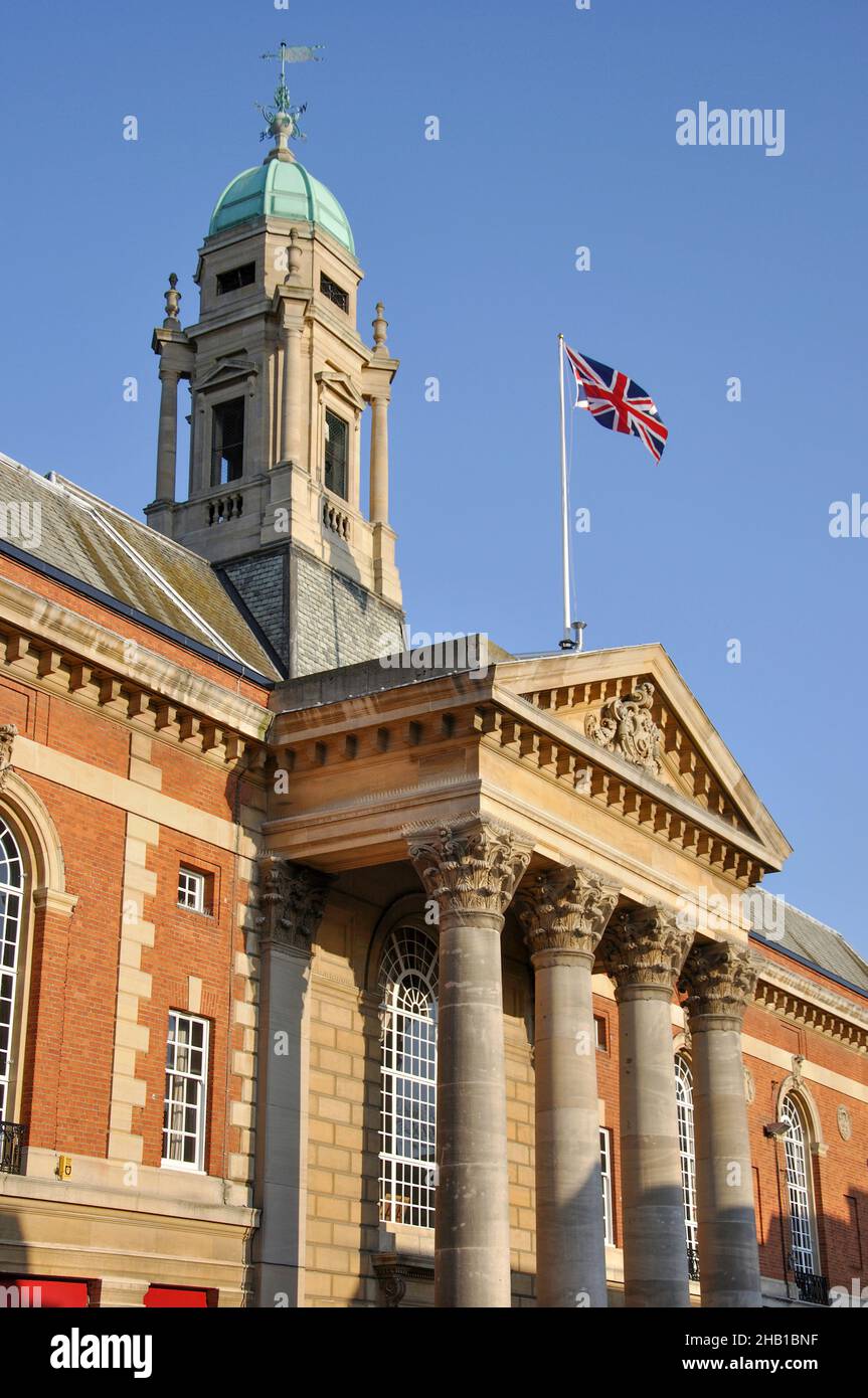 Mairie, Bridge Street, Peterborough (Cambridgeshire, Angleterre, Royaume-Uni Banque D'Images