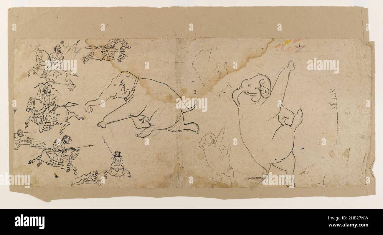 COTE D'IVOIRE CHASSE A L'ELEPHANT (THEME CHASSE) - Carte postale