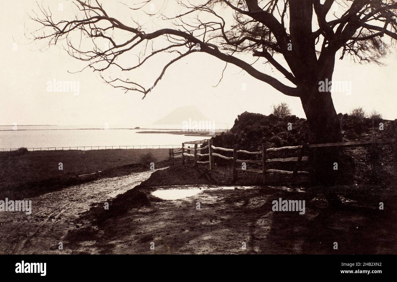 Tauranga Heads, studio Burton Brothers, studio de photographie, vers 1886, Dunedin,photographie Banque D'Images