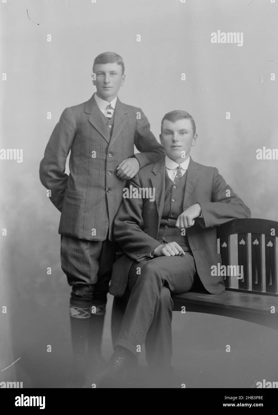 Guss et GU Lawton 6 PC, Berry & Co, vers 1920, Wellington Banque D'Images