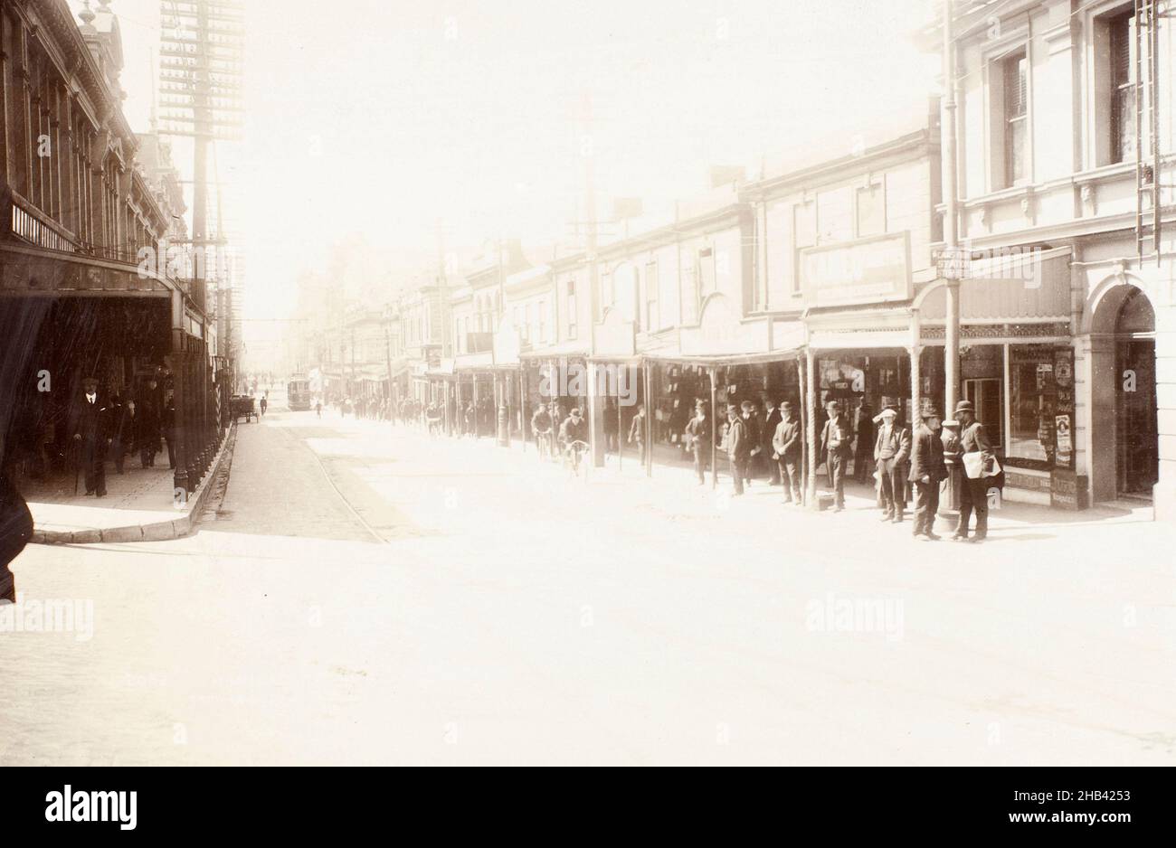 Wellington City, studio Muir & Moodie, vers 1910, Wellington Banque D'Images