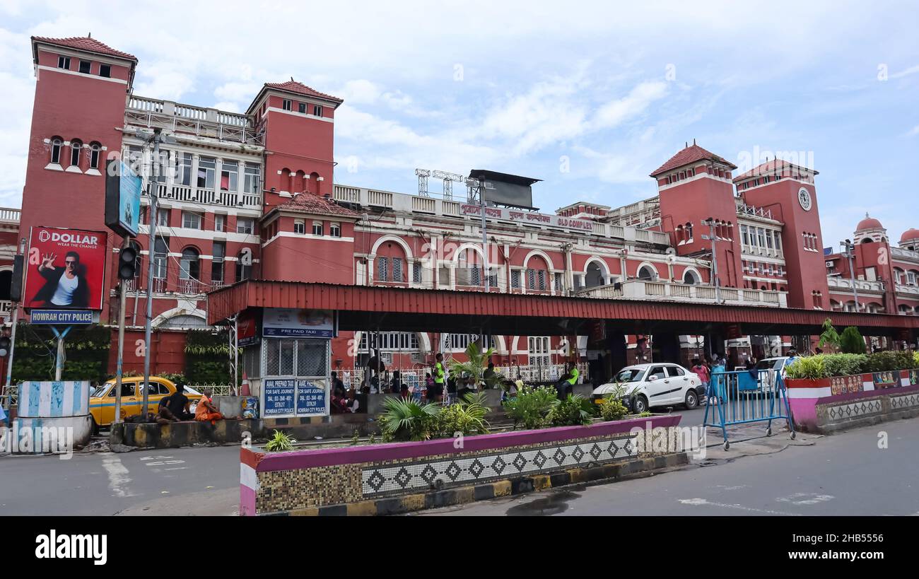 Purana Complex, station Howrah, Kolkata, Bengale-Occidental, Inde. Banque D'Images