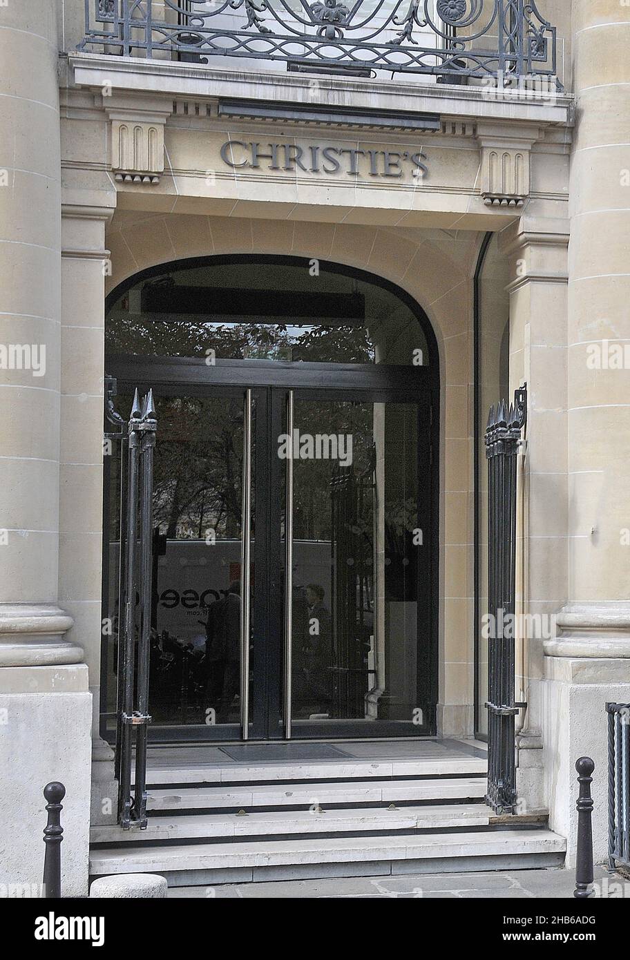 Galerie Christies, Paris, France Banque D'Images