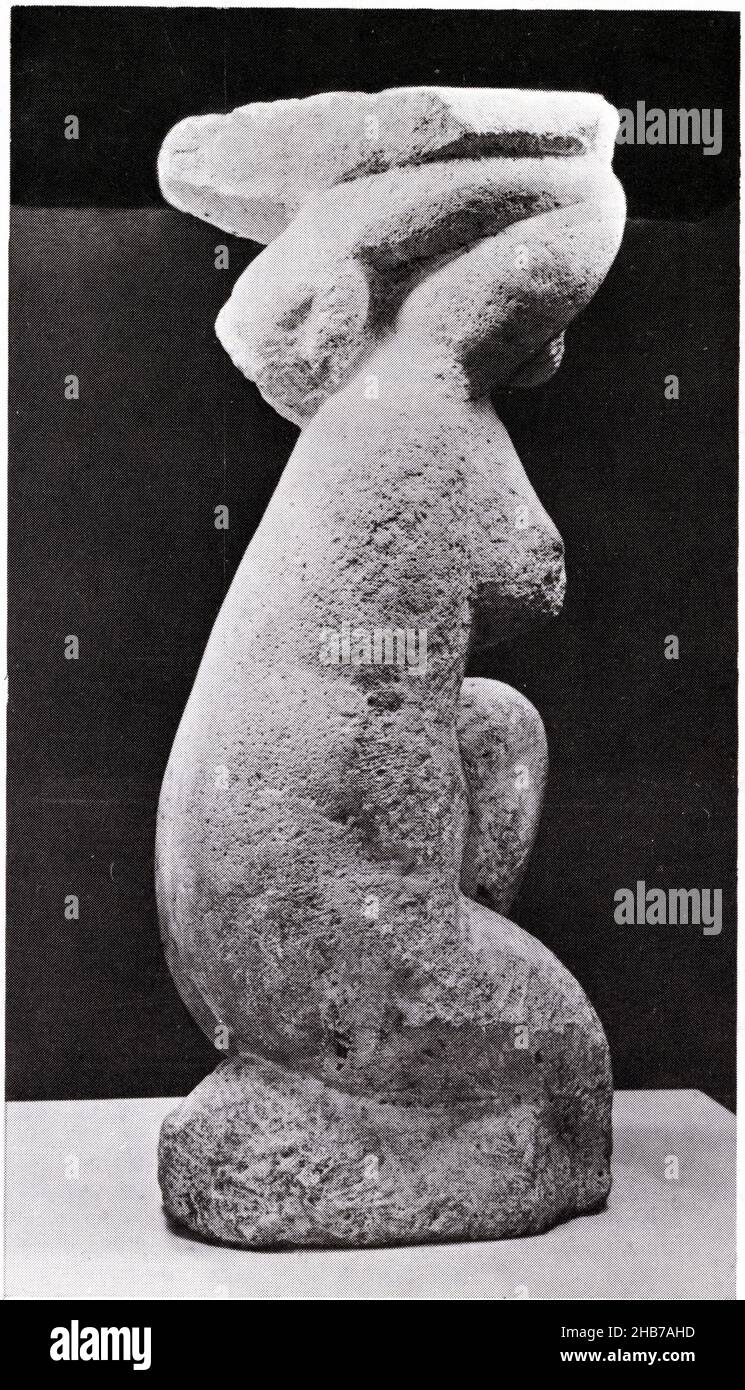 Sculpture d'Amedeo Modigliani Banque D'Images