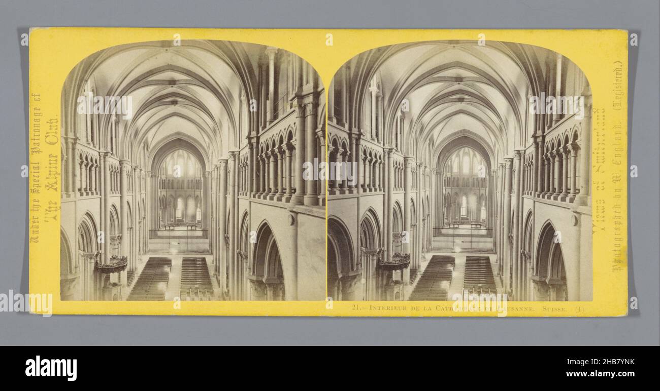 Interieur de la cathédrale de lausanne Banque de photographies et d'images  à haute résolution - Alamy