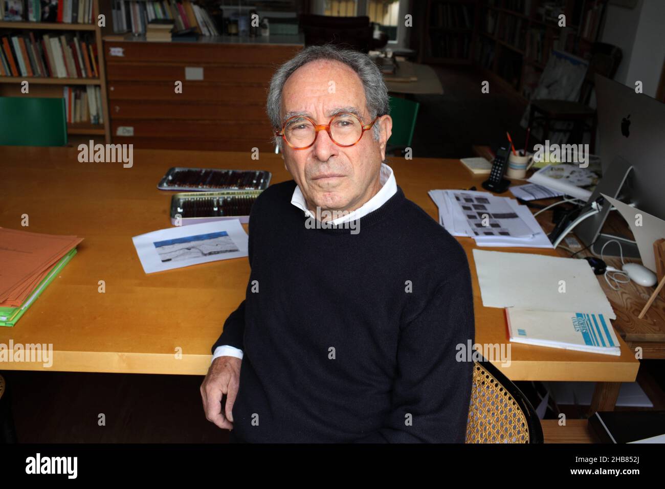 Portrait de Tullio Pericoli 26/10/2021 ©Basso CANNARSA/opale.photo Banque D'Images