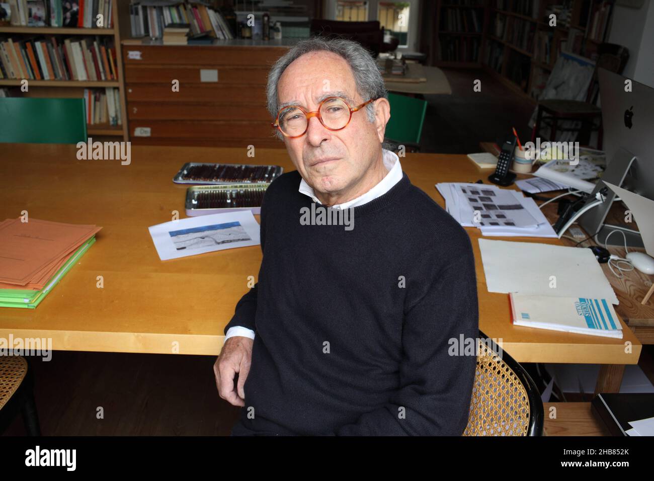 Portrait de Tullio Pericoli 26/10/2021 ©Basso CANNARSA/opale.photo Banque D'Images